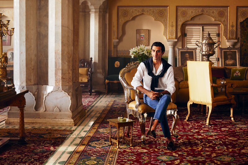 The dapper 21-year-old Maharaja Sawai Padmanabh Singh will be the first royal to be a host on Airbnb.