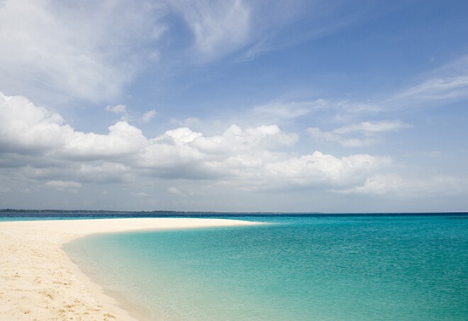 Zanzibar, Tanzania, Prison Island, the beach