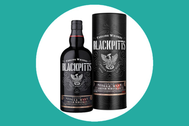Pregame your upcoming trip to Ireland with a bottle of Teeling Blackpitts Peated Single Malt Whiskey.