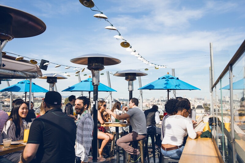 A rollicking brunch and welcoming happy hour make El Techo a favorite among locals.