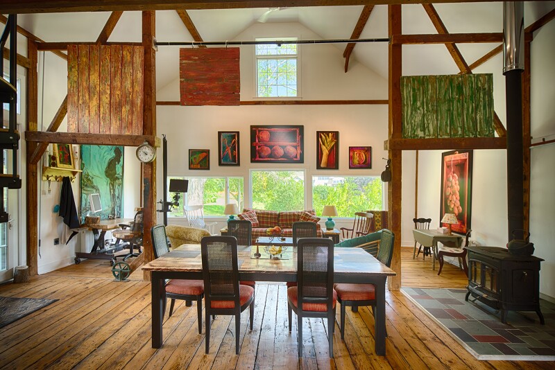 Big Green Barn in Manchester, Vermont.