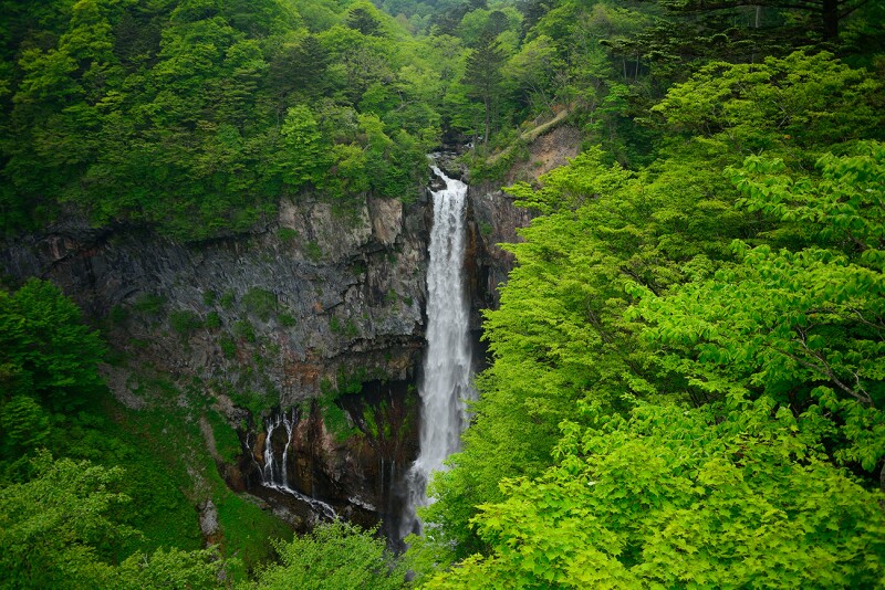 Kegon Falls is one of the three tallest waterfalls in Japan.