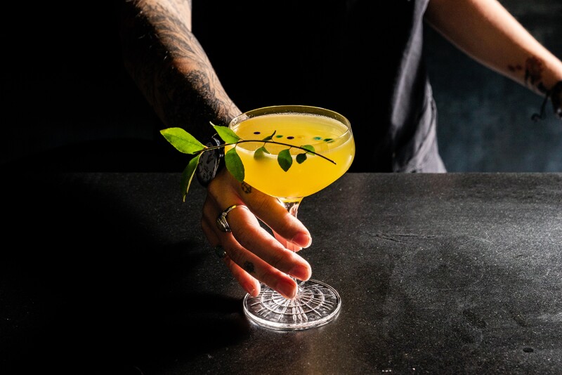 At Little Rituals, cocktails feature freshly squeezed juices and house-made syrups.