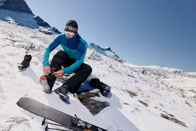 Men’s Merino Blend 300 RealFleece Descender Long Sleeve Zip Hoodie