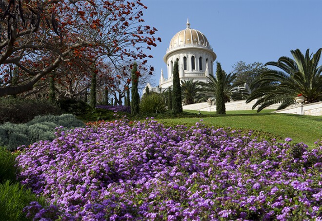 The Bahai Center in Haifa is a UNESCO World Heritage Site.