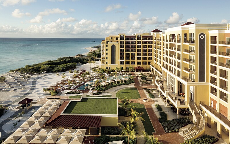With spacious rooms, a plush spa, and top-notch dining, The Ritz is luxury defined.