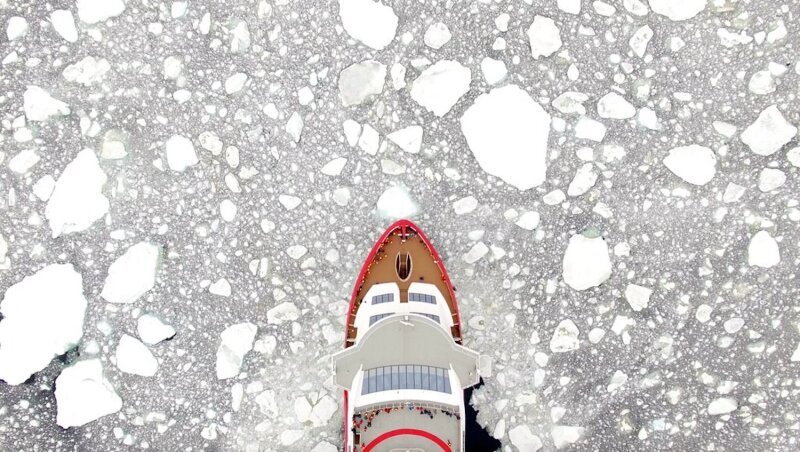 Cut through the ice with experienced ocean-going expedition company Hurtigruten.