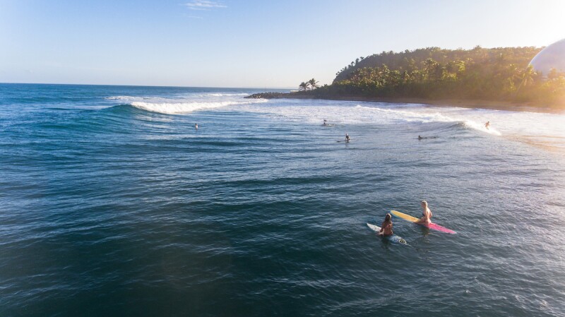 Domes Beach is a surfer’s paradise.
