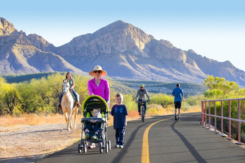 Oro Valley/Tucson Loop Bike Path