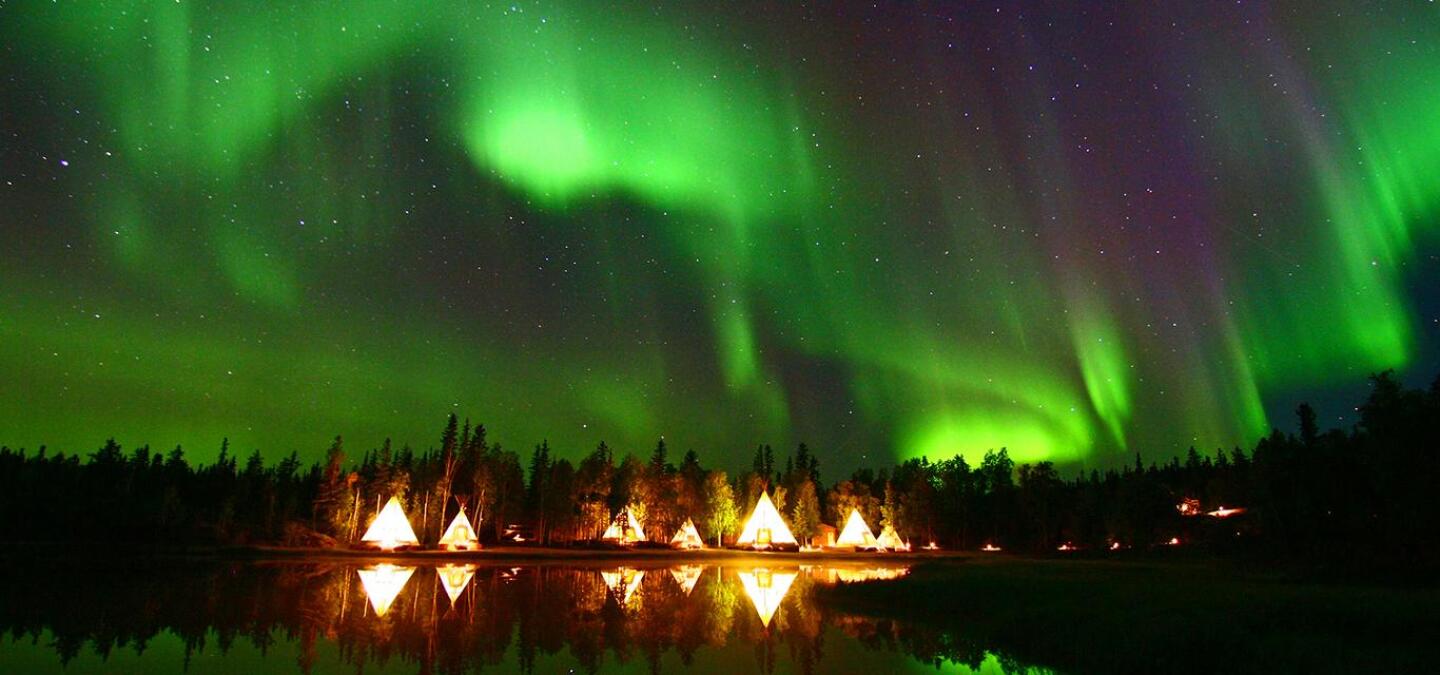 The Northern Lights Shine Brighter in the Northwest Territories