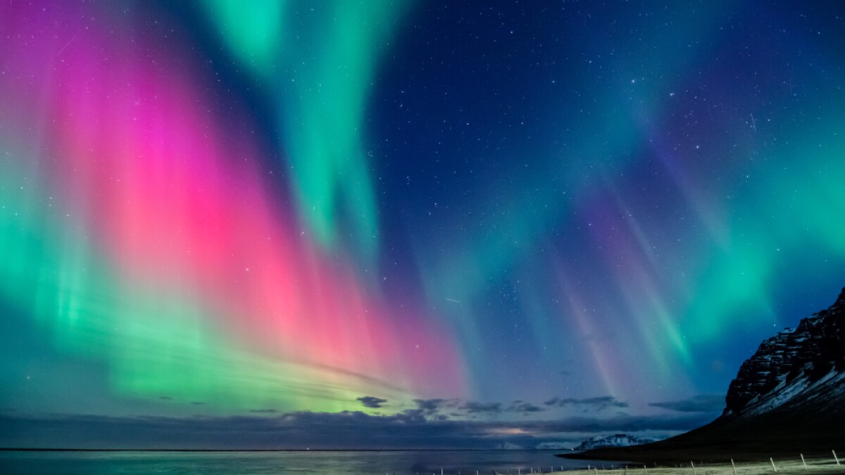 Scenic view with pink hues in 2025