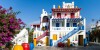 Greece, Mykonos, a fully colored and decorared typical house with bougainvillea in Ano Mera area †††
RM