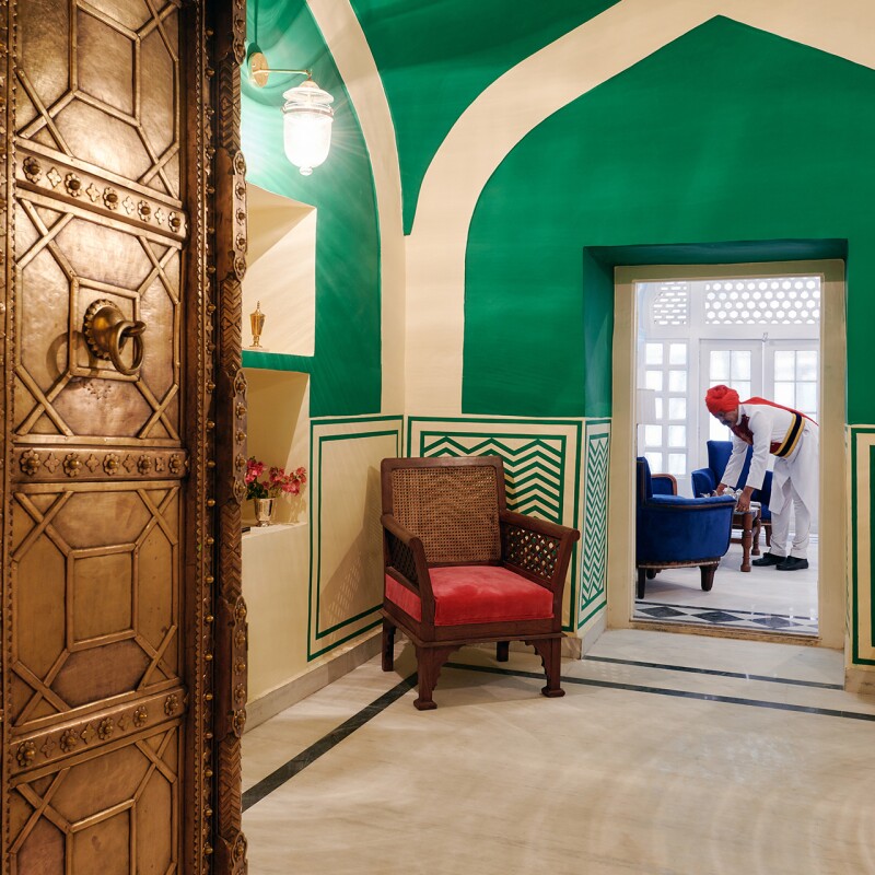 Guests who book the Gudliya Suite will be waited on by a private bulter and other royal staff.