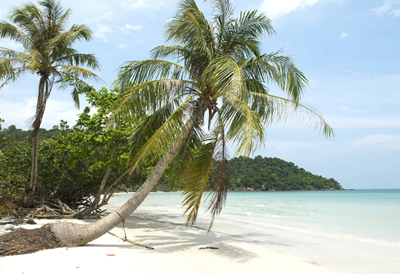 beautiful Bai Sao beach on Phu Quoc Island in Vietnam