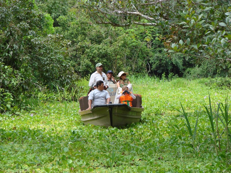 Younger travelers age 7 and older can experience the Peruvian Amazon with Aqua Expeditions.
