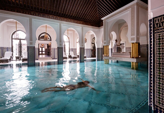 La Mamounia Hotel, Marrakech, Morocco. Photo by Alan Keohane www.still-images.net for La Mamounia