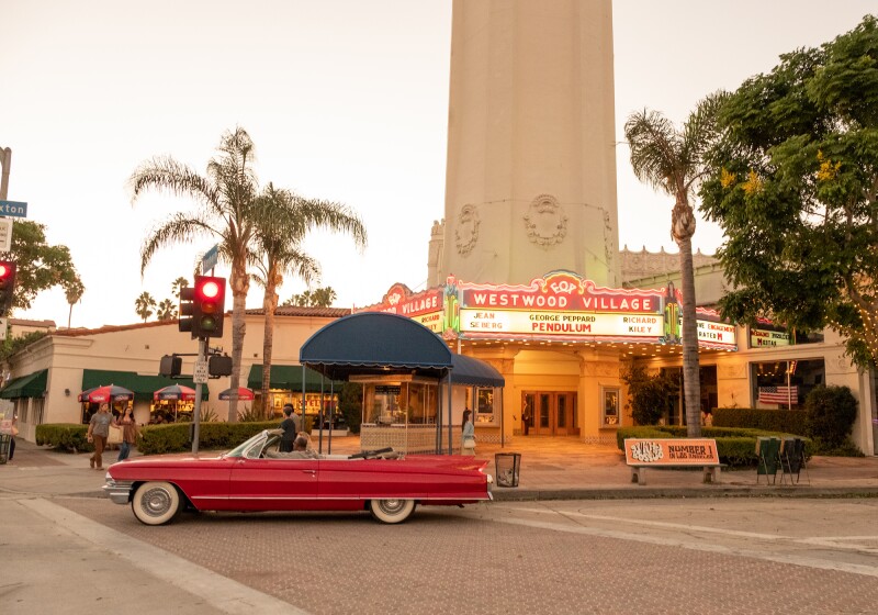 The Mission revival–style Fox Theater (also known as the Fox Village Theater) is a landmark cinema in the Westwood neighborhood of Los Angeles.