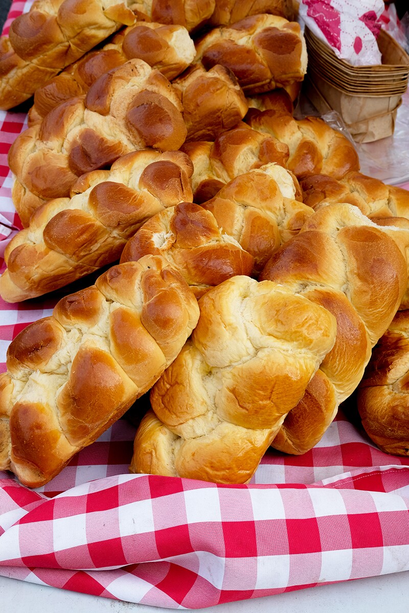 In France, brioche comes in many shapes and sizes, including loaf form.