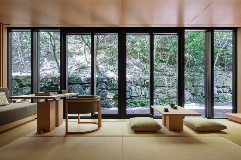 The Aman Kyoto will open in November centered around an eight-acre garden sanctuary dotted with yama momiji maples, Japanese cedar, and wild cherry trees.