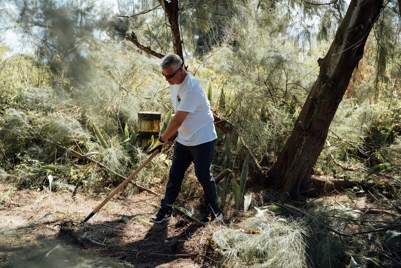 CRES offers opportunities for visitors to get their hands dirty.