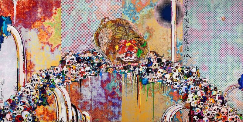 Murakami credits his distinctive art style to growing up in Itabashi City.