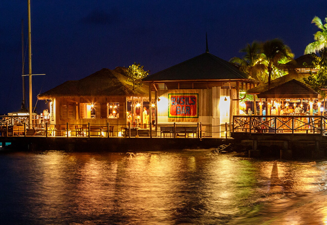 Basil Bar Review of Basil’s Bar, Mustique | Lovell, Saint Vincent and the ...