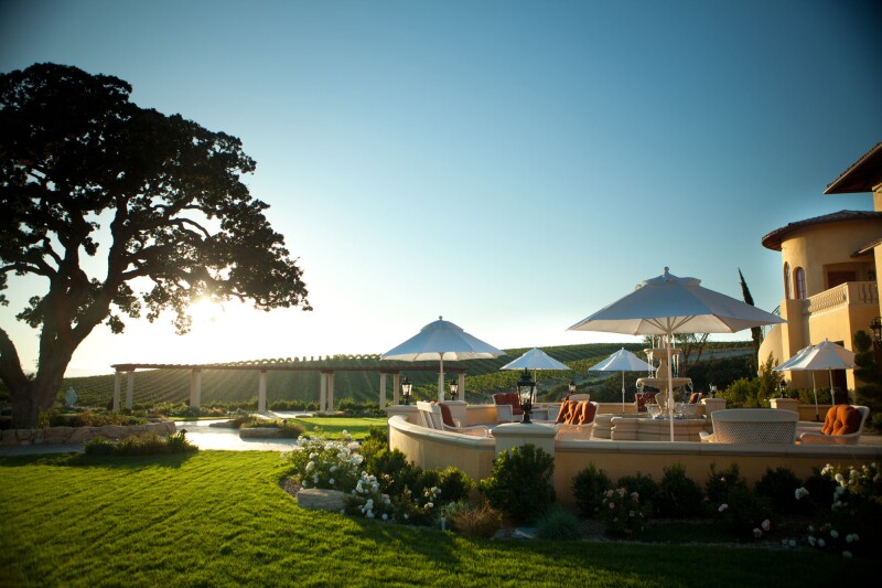 Gorgeous light at Villa San-Juliette.