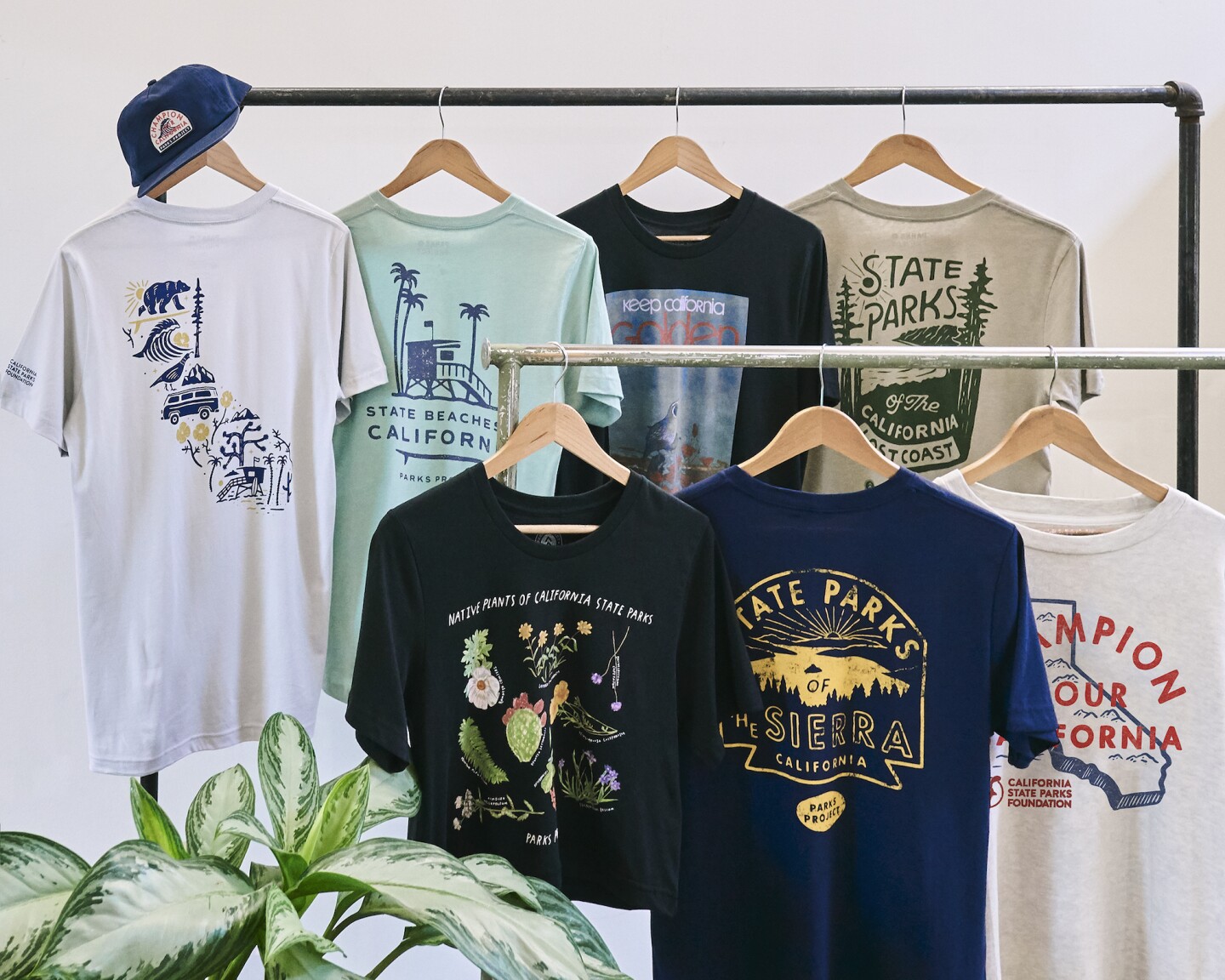 With the vintage-inspired California State Parks collection, you can champion the beaches, mountains, or coastal parks—or all of them.