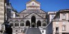 Facade of cathedral, The Amalfi Duomo, Amalfi, Campania, Italy