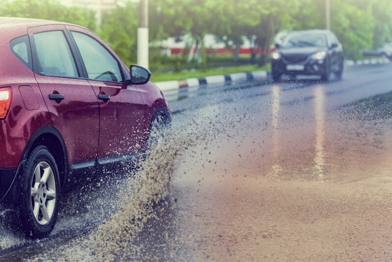 Splashing pedestrians at a bus stop with mud is a fineable offense in the United Kingdom.