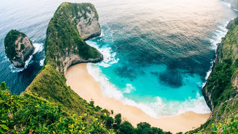 Bali’s beautiful beaches are not yet available to most U.S. travelers.