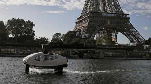 Paris Is Testing a New Bubble-Shaped Water Taxi