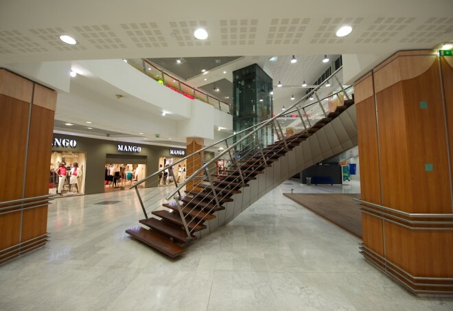 Shopping mall.