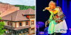 Left: YMI Cultural Center; right: a jazz performance at YMI (this is the performer we saw when we visited. I emailed Asheville tourism to ask for her name and cc'd Billie)