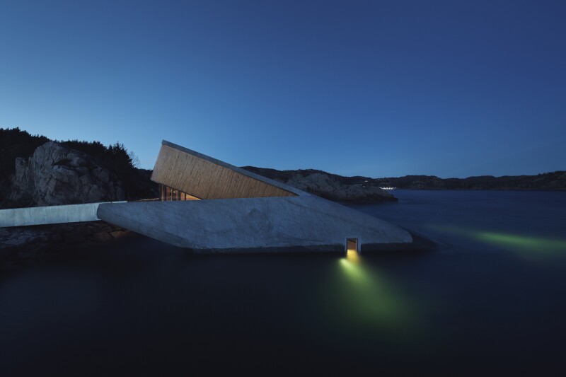 Before completing Under (pictured above), Oslo-based architecture and landscape-design house Snøhetta also created the Opera House in Norway’s capital.