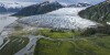 Aerial View Of Taku River And Hole In The Wall Glacier, Inside Passage, Alaska