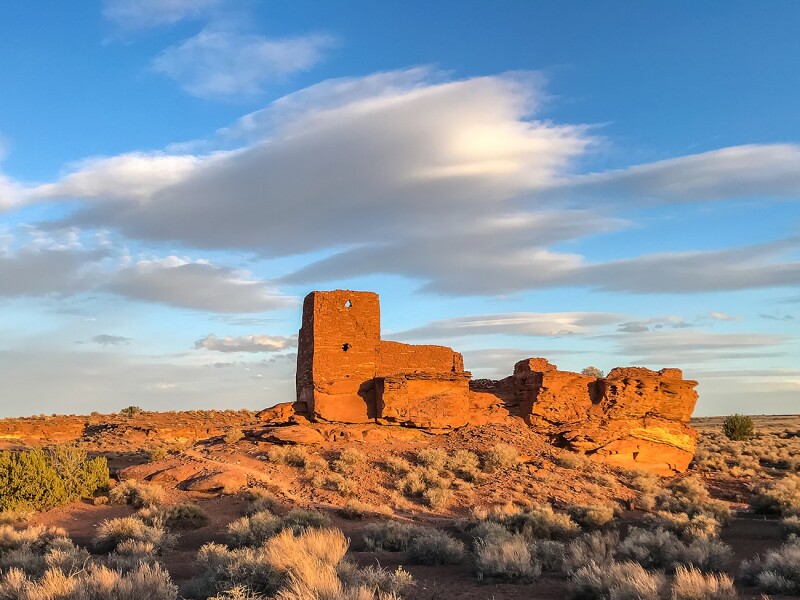 Google Earth offers virtual tours of 113 national park sites, including Wupatki National Monument in Arizona.