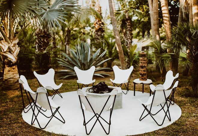 adults-only property, desert oasis, mezcalaria, bocce and badminton courts, peacocks, 25-acre organic farm in San Jose del Cabo, Mexico, Acre