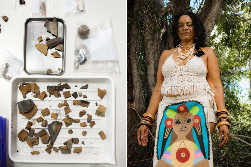 The Tibes Indigenous Ceremonial Center is home to many Taino artifacts, which visitors can learn about from the people who work at the center.