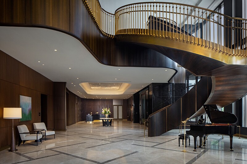 Conrad Nashville lobby