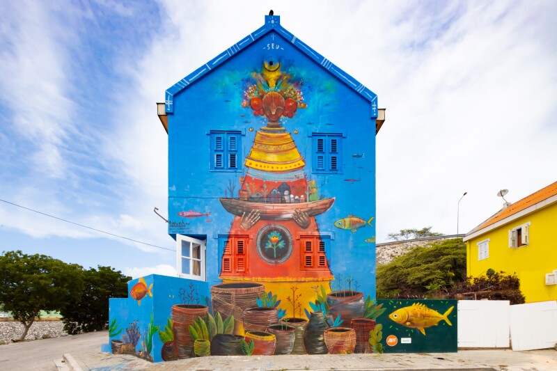 Street art in Curaçao