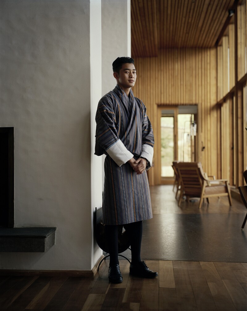 Tenzin Jamtsho is a member of the staff at Six Senses Thimphu, a monastery-inspired lodge referred to as the Palace in the Sky.