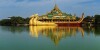 Karaweik - replica of Burmese royal barge, Yangon