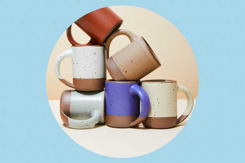 The East Fork mug is available in seven different colors.