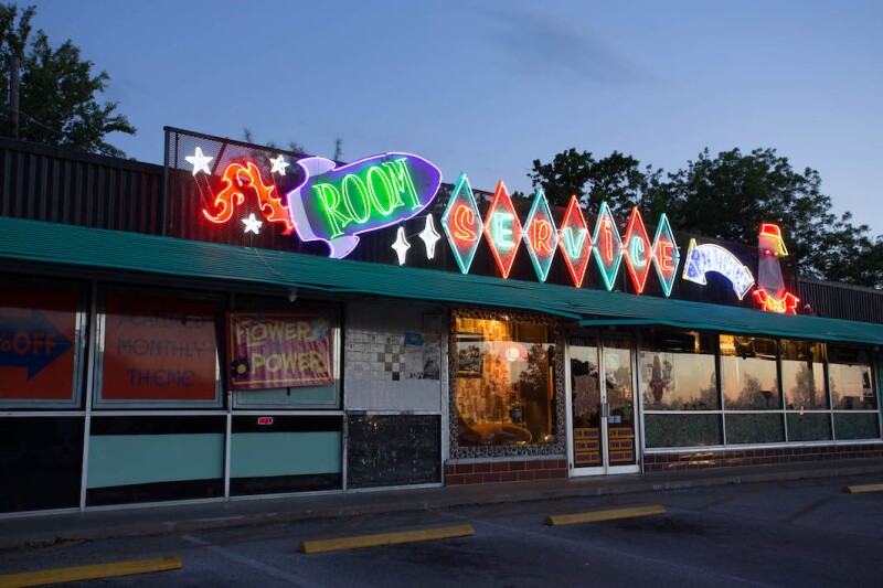 Room Service specializes in selling vintage furniture but sells a wide variety of knickknacks.