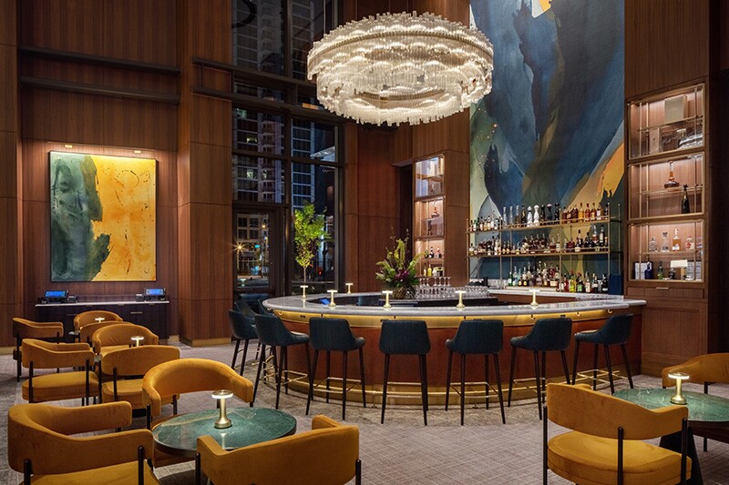 The Lounge at Blue Aster at the Conrad Nashville