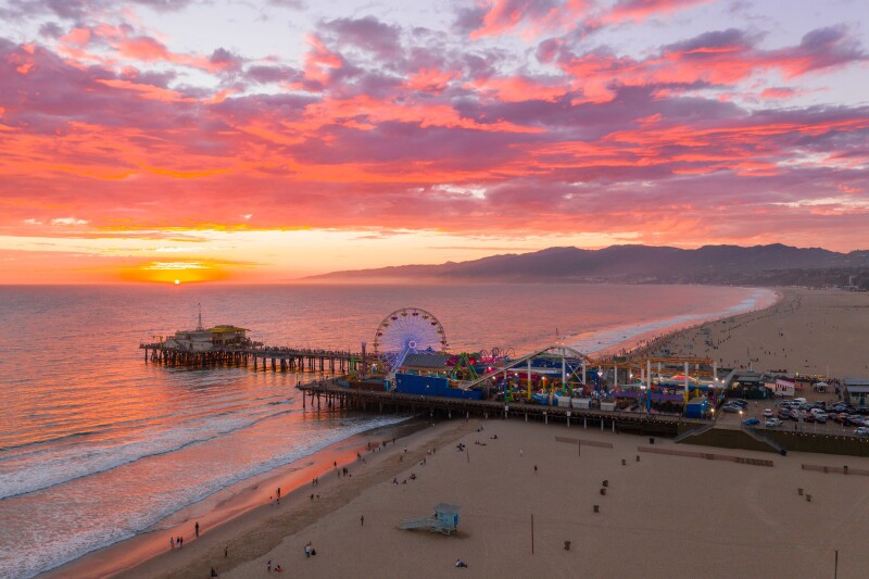 The Santa Monica Pier