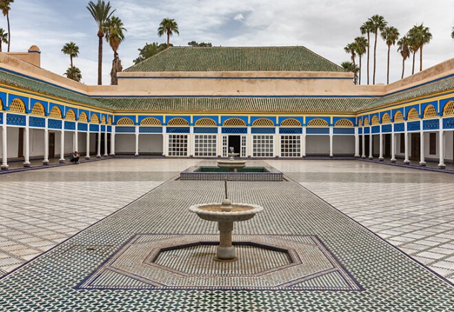 Bahia Palace, Marrakech, Morocco.