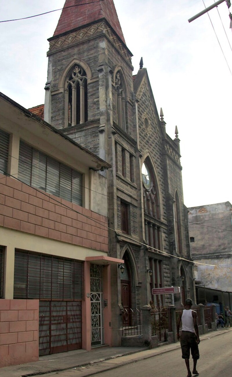 From the outside, this Gothic church seems to wear every one of its 109 years.