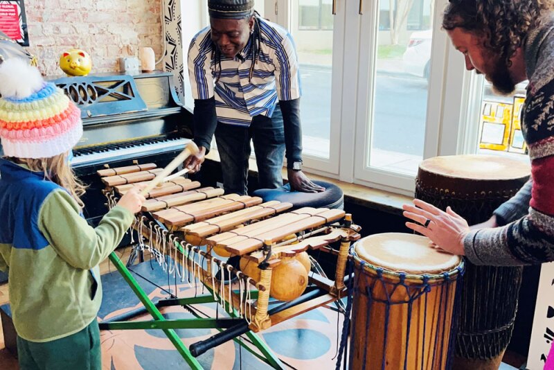 LEAF Global uses music and art to immerse visitors in different cultures.